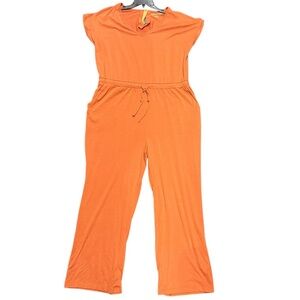 Soft Surroundings Orange Jumpsuit
